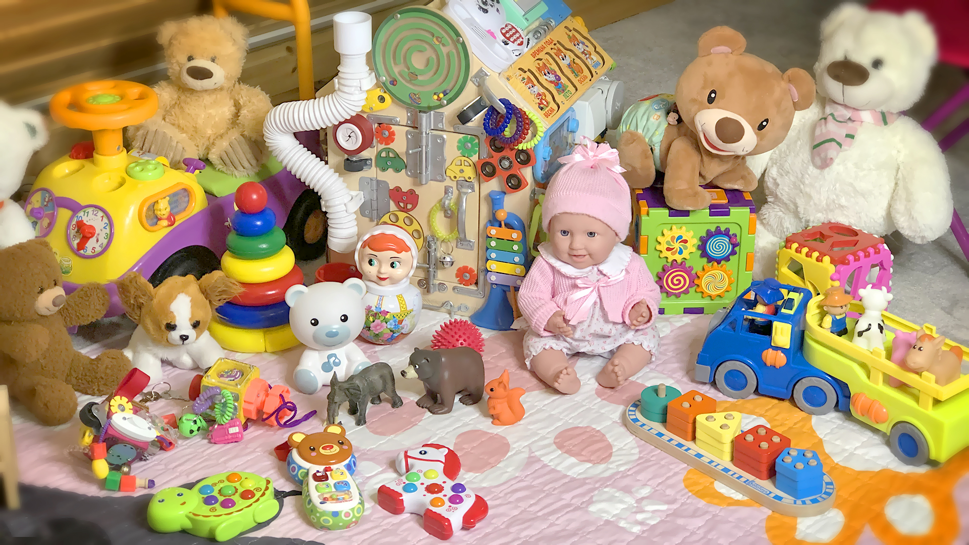 Развивающие игрушки для малыша от 0 до 3-х лет, как выбрать и где купить со скидкой